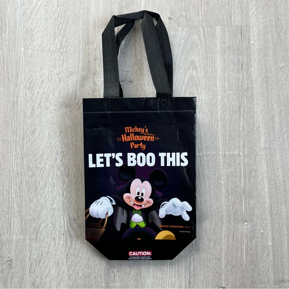 Disney Mickey’s Not So Scary Halloween Treat Candy Bag